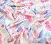 Вискоза шелк акварель, розовый на молочном (отрез 0,8 м) - фото 3 - интернет-магазин tkani-atlas.com.ua