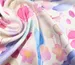 Вискоза шелк акварель, рожевий на молочному (відріз 0,8 м) - фото 2 - інтернет-магазин tkani-atlas.com.ua