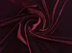 Бархат стрейч Венеция бордовый (отрез 0,8 м) - интернет-магазин tkani-atlas.com.ua