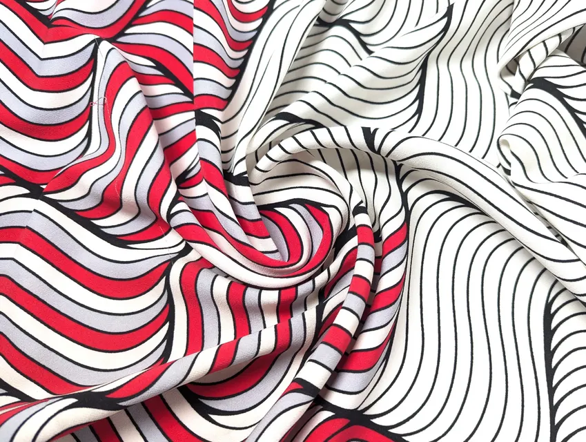 Міледі купон односторонній 40 см, червоний (відріз 1,7 м) - фото 1 - інтернет-магазин tkani-atlas.com.ua