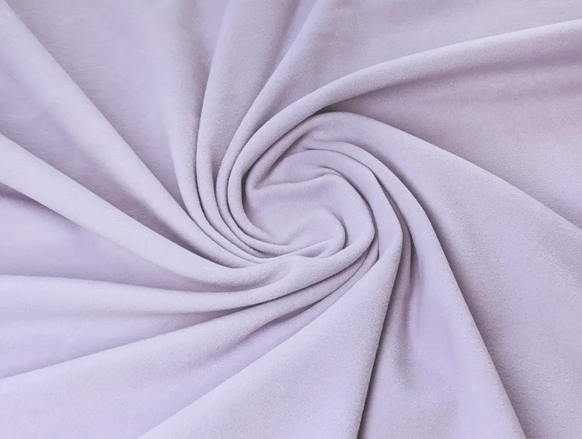 Трикотаж Пума флисовый светло-лиловый (отрез 0,9 м) - фото 1 - интернет-магазин tkani-atlas.com.ua