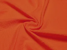 Муслін двошаровий помаранчевий (відріз 2 м) - інтернет-магазин tkani-atlas.com.ua