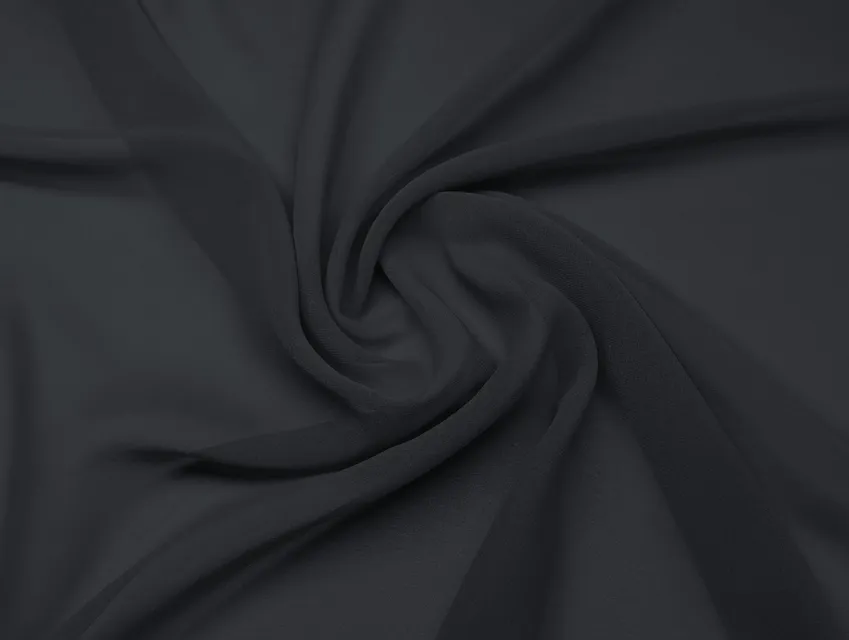 Мультишифон лайт графит (отрез 1,5 м) - фото 1 - интернет-магазин tkani-atlas.com.ua