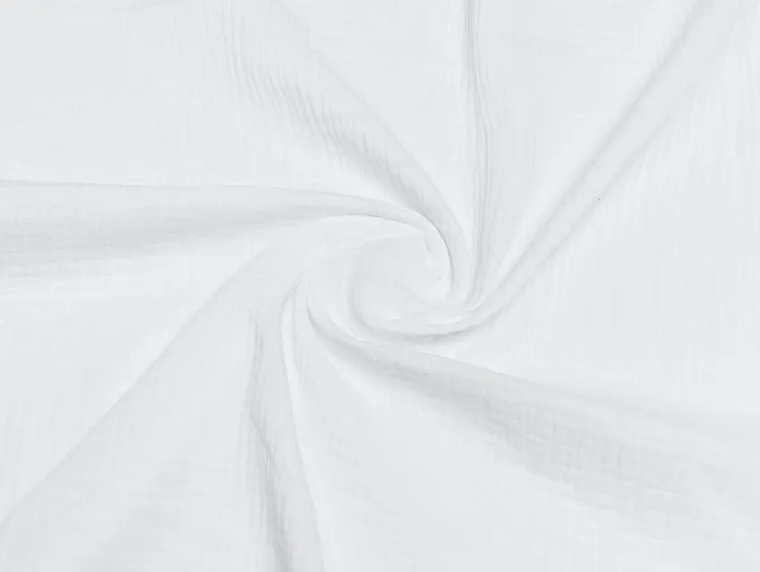 Муслін 1,5 м білий (відріз 1,7 м) - фото 1 - інтернет-магазин tkani-atlas.com.ua