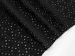 Прошва паутинка, черный - интернет-магазин tkani-atlas.com.ua