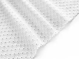 Прошва стільники, білий - інтернет-магазин tkani-atlas.com.ua