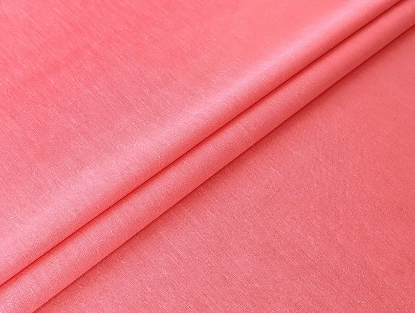 Батист коралово-персиковий (відріз 2,4 м) - фото 1 - інтернет-магазин tkani-atlas.com.ua