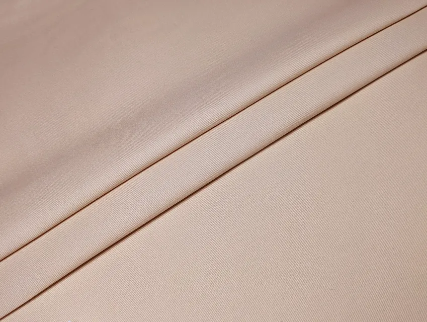 Коттон твил плотный светлый персик (отрез 0,7 м) - фото 1 - интернет-магазин tkani-atlas.com.ua