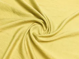 Лен Бохо желтый (отрез 2,1 м) - интернет-магазин tkani-atlas.com.ua