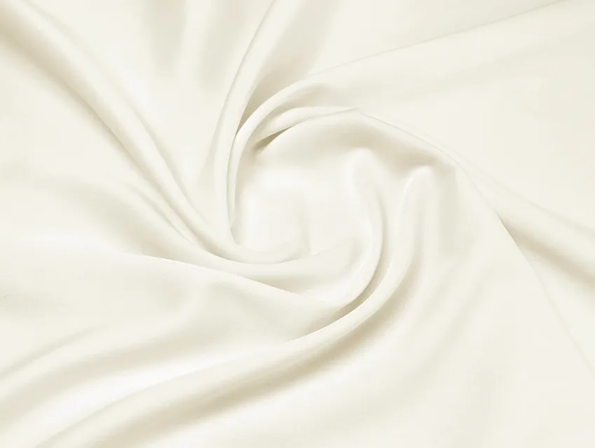 Костюмка атласна Бель ванільно-кремовий (відріз 1,1 м) - фото 1 - інтернет-магазин tkani-atlas.com.ua