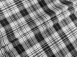 Бенгалин блузочный клетка, серый с черным (отрез 1,7 м) - интернет-магазин tkani-atlas.com.ua