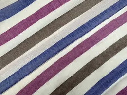 Котон штапель смужка 25 мм, різнокольоровий (відріз 2,6 м) - інтернет-магазин tkani-atlas.com.ua