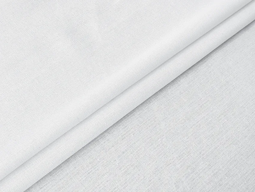 Льон сумішевий уцінка (недолік), білий (відріз 1,3 м) - фото 1 - інтернет-магазин tkani-atlas.com.ua