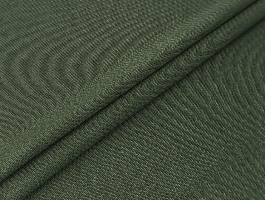 Лен вискоза 30/70 серый хаки (отрез 0,5 м) - фото 1 - интернет-магазин tkani-atlas.com.ua