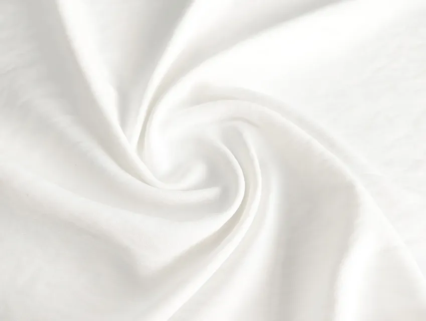 Купра твіл жатка, молочний (відріз 1,3 м) - фото 1 - інтернет-магазин tkani-atlas.com.ua