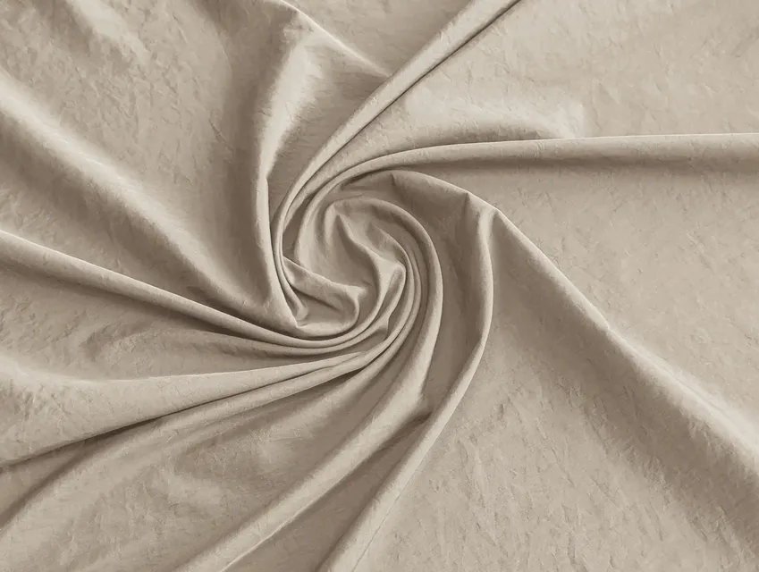 Плащевка жатка, бежевый (отрез 1,8 м) - фото 1 - интернет-магазин tkani-atlas.com.ua