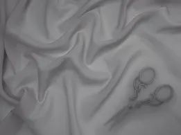 Шифон Вінді попелястий (відріз 1,5 м) - інтернет-магазин tkani-atlas.com.ua