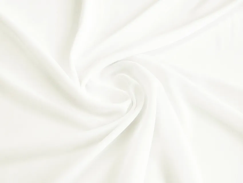 Креп шифон вершковий (відріз 1 м) - фото 1 - інтернет-магазин tkani-atlas.com.ua