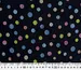 Американський креп малюнок різнокольорові горошки, темно-синій (відріз 0,7 м) - фото 4 - інтернет-магазин tkani-atlas.com.ua