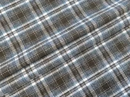 Котон сорочковий клітинка 60 мм, хакі (відріз 0,7 м) - інтернет-магазин tkani-atlas.com.ua