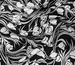 Штапель Бельмондо тюльпани, чорно-білий (відріз 2,6 м) - фото 3 - інтернет-магазин tkani-atlas.com.ua