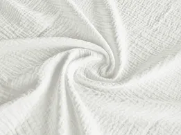 Муслін двошаровий молочний (відріз 0,9 м) - інтернет-магазин tkani-atlas.com.ua