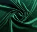 Бархат стрейч Венеция изумрудный (отрез 2,1 м) - фото 1 - интернет-магазин tkani-atlas.com.ua