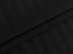 Котон прошва широка смужка, чорний - інтернет-магазин tkani-atlas.com.ua