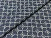 Джинс прошва четырехлистник , синий (отрез 1,4 м) - интернет-магазин tkani-atlas.com.ua