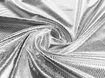 Трикотаж масло нарядное диско залитое, серебро (отрез 1,9 м) - интернет-магазин tkani-atlas.com.ua