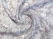 Шелк вискоза восточный орнамент, серо-лиловый - интернет-магазин tkani-atlas.com.ua