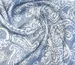 Шелк вискоза восточный орнамент, голубой джинсовый - фото 2 - интернет-магазин tkani-atlas.com.ua