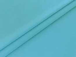 Коттон твил однотонный голубая бирюза (отрез 1,3 м) - интернет-магазин tkani-atlas.com.ua