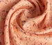 Штапель Бельмондо мелкие цветочки, абрикосовый (отрез 0,7 м) - фото 2 - интернет-магазин tkani-atlas.com.ua