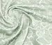 Штапель Бельмондо цветочные силуэты, оливковый (отрез 1,3 м) - фото 2 - интернет-магазин tkani-atlas.com.ua