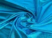 Трикотаж масло нарядное диско залитое, бирюзово-голубой (отрез 1,6 м) - интернет-магазин tkani-atlas.com.ua