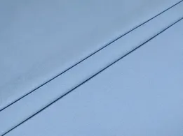 Коттон твил плотный голубой дымчатый (отрез 1,8 м) - интернет-магазин tkani-atlas.com.ua