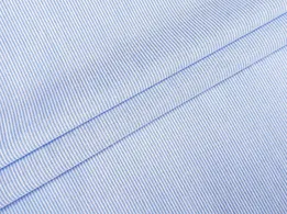 Коттон рубашка уценка (брак), голубой - интернет-магазин tkani-atlas.com.ua