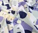 Льон бохо рисунок пятнистая абстракция, темная сирень - фото 3 - интернет-магазин tkani-atlas.com.ua