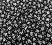 Штапель шовковистий квітковий настрій, чорний з молочним (відріз 2,9 м) - фото 1 - інтернет-магазин tkani-atlas.com.ua