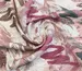 Льон бохо рисунок всплеск кисти, бежево-розовый (отрез 1,7 м) - фото 1 - интернет-магазин tkani-atlas.com.ua