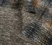 Трикотаж тёплый клетка, серо-черный с горчичным (отрез 0,9 м) - фото 3 - интернет-магазин tkani-atlas.com.ua