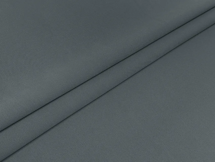 Костюмная Бианка стальной (отрез 1 м) - фото 1 - интернет-магазин tkani-atlas.com.ua