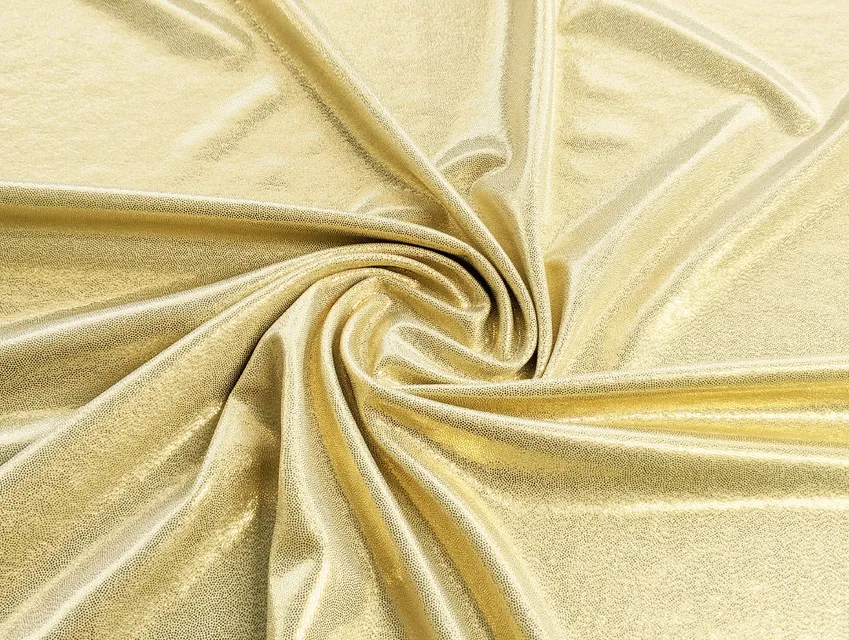 Трикотаж масло нарядне дрібна голограма, золото - фото 1 - інтернет-магазин tkani-atlas.com.ua