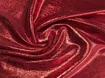Сатин крэш фойл красный - интернет-магазин tkani-atlas.com.ua