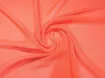 Шифон однотонный, оранжевый неоновый - интернет-магазин tkani-atlas.com.ua