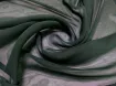 Шифон однотонный, темно-зеленый - интернет-магазин tkani-atlas.com.ua