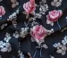 Штапель розы, черный - фото 3 - интернет-магазин tkani-atlas.com.ua