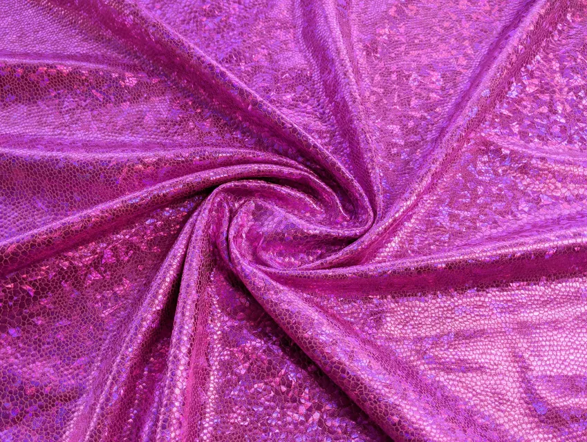 Трикотаж масло нарядне голограма, бузковий - фото 1 - інтернет-магазин tkani-atlas.com.ua