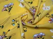 Французская вискоза софт весенняя нежность, горчица - интернет-магазин tkani-atlas.com.ua